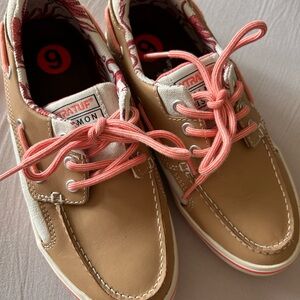 Tan Leather Flats by Sperry